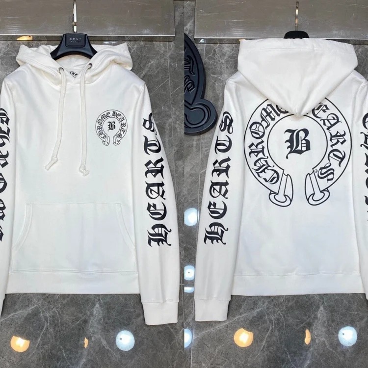 Graffiti terry hooded sweatshirt