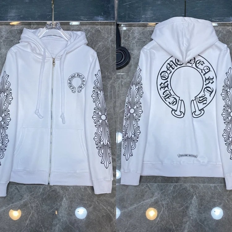 Graffiti terry hooded sweatshirt