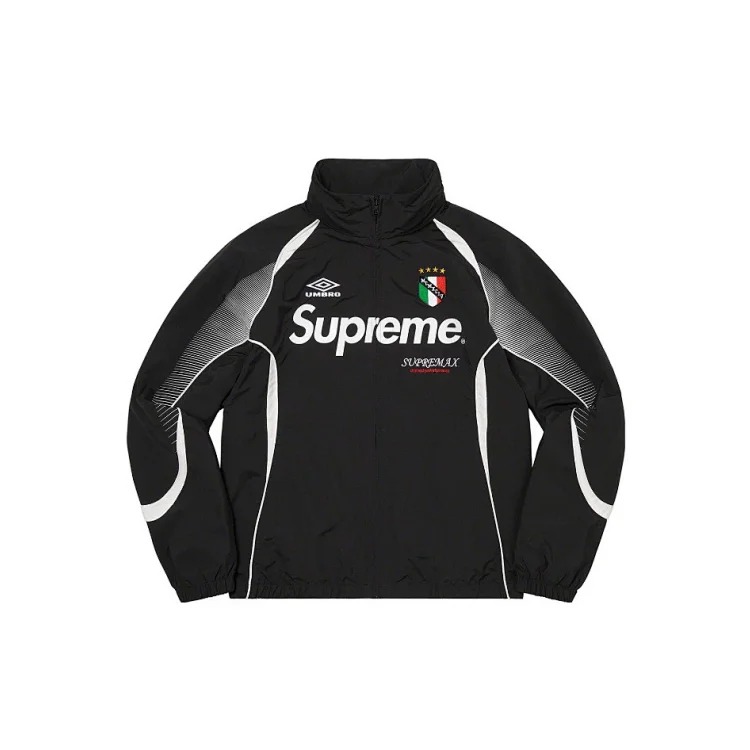 Co-branded football jacket casual simple fashion zipper high collar