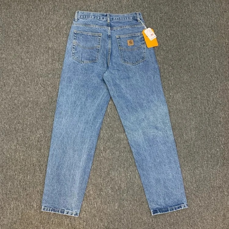 Cross-border foreign trade 24 new style Carhartt retro casual jeans men's American trendy loose trousers high street