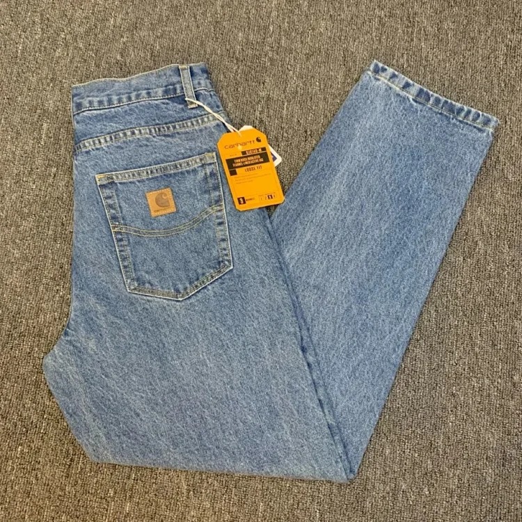 Cross-border foreign trade 24 new style Carhartt retro casual jeans men's American trendy loose trousers high street