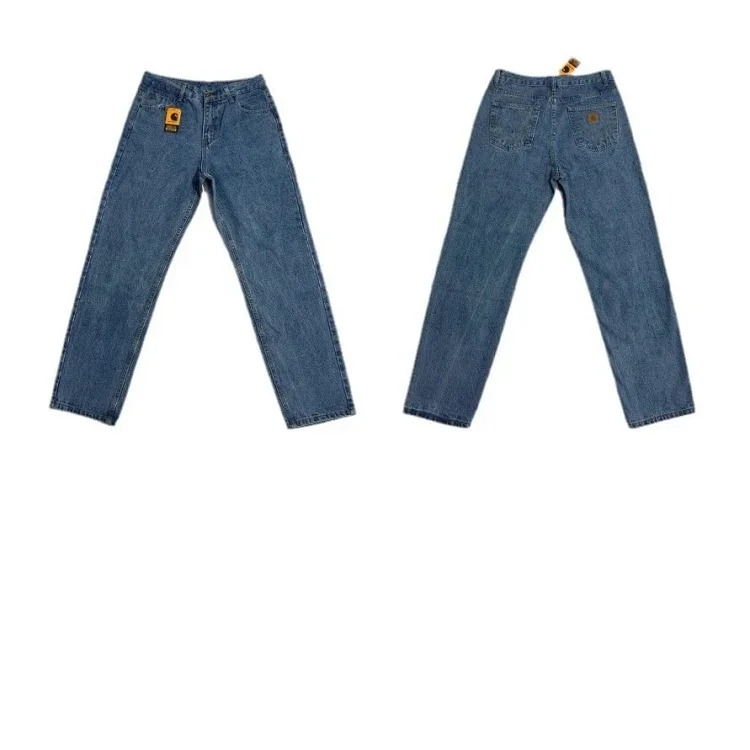 Cross-border foreign trade 24 new style Carhartt retro casual jeans men's American trendy loose trousers high street