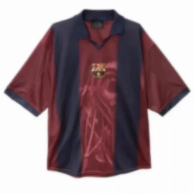 Retro co-branded football uniform set