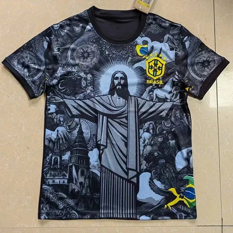 Louis Vuitton Football uniform Ajax Real Madrid Black Dragons Brazil Japan Kiyomizu Temple Crystal Palace Brazilian Eagles jersey