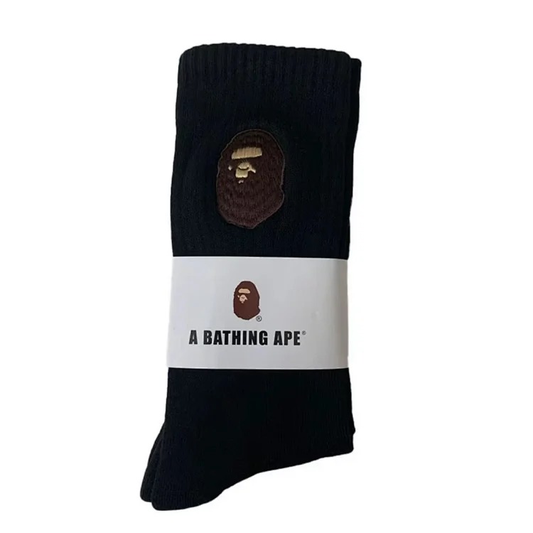 Towel socks, Japanese trendy socks, tall cotton socks, sweat-absorbent white socks