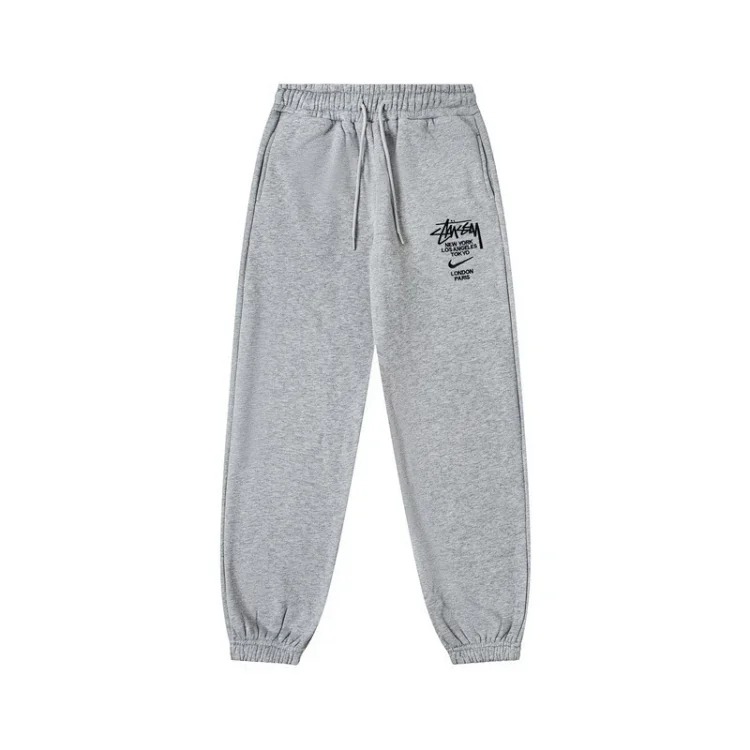 Stu college style trendy new niche letter embroidery logo casual loose men's and women's couple sweatshirts