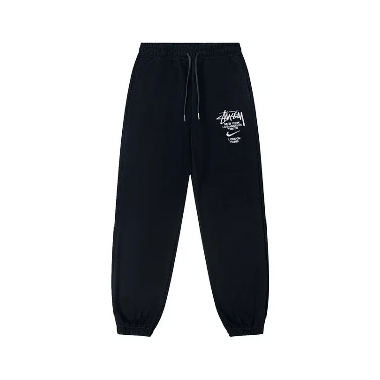 Stu college style trendy new niche letter embroidery logo casual loose men's and women's couple sweatshirts