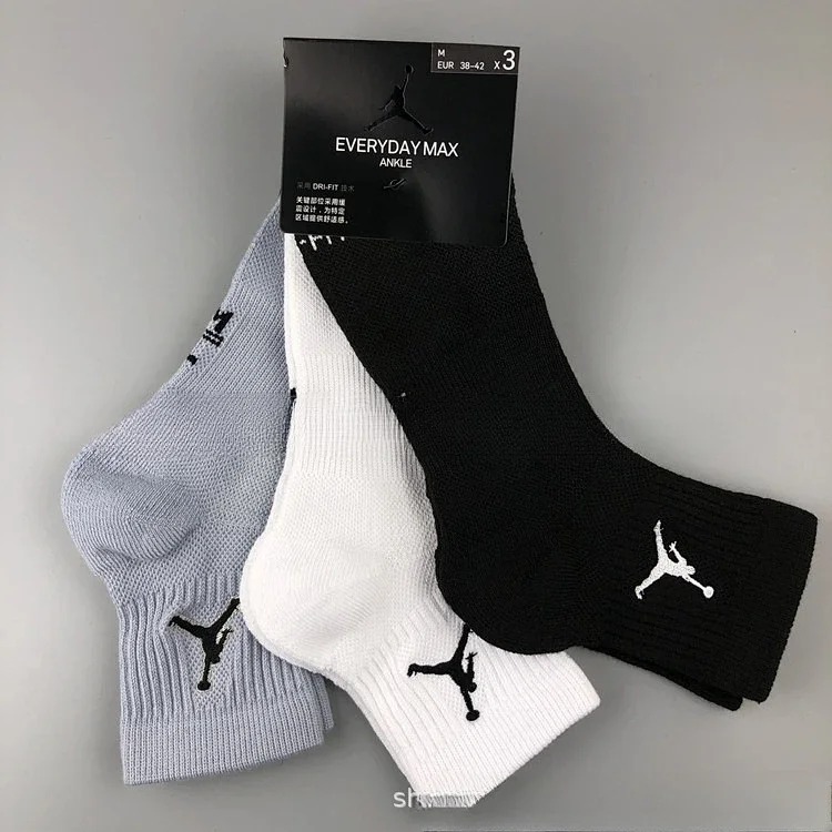 Socks Men's Long Socks Wholesale Towel Bottom Thickened Elite Socks Sports Socks Sweat-Absorbent Socks
