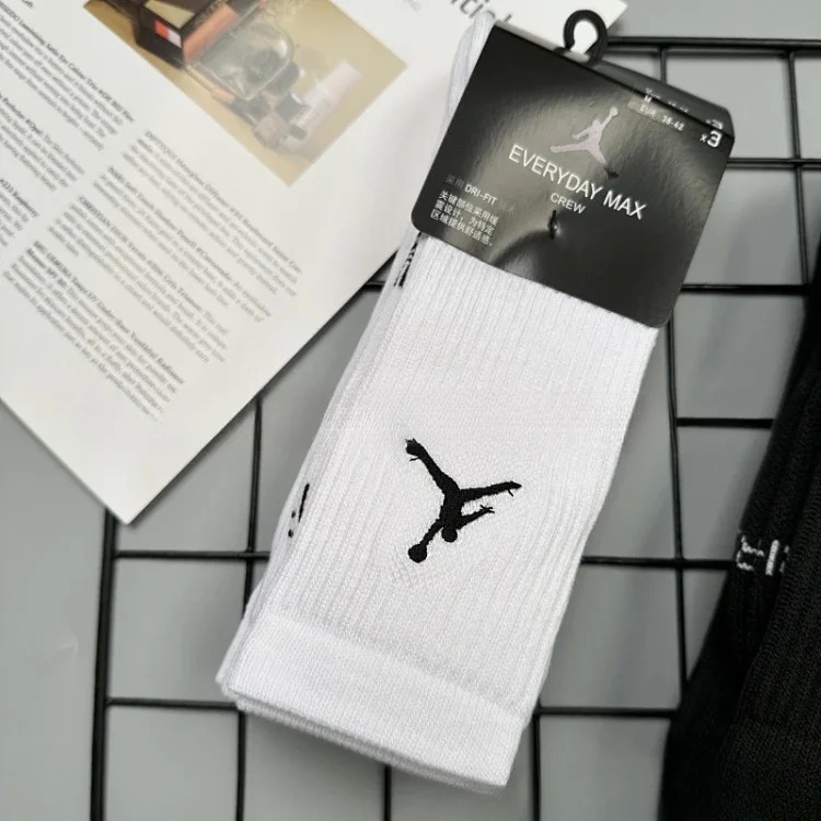 Socks Men's Long Socks Wholesale Towel Bottom Thickened Elite Socks Sports Socks Sweat-Absorbent Socks