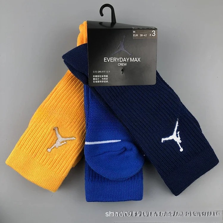 Socks Men's Long Socks Wholesale Towel Bottom Thickened Elite Socks Sports Socks Sweat-Absorbent Socks