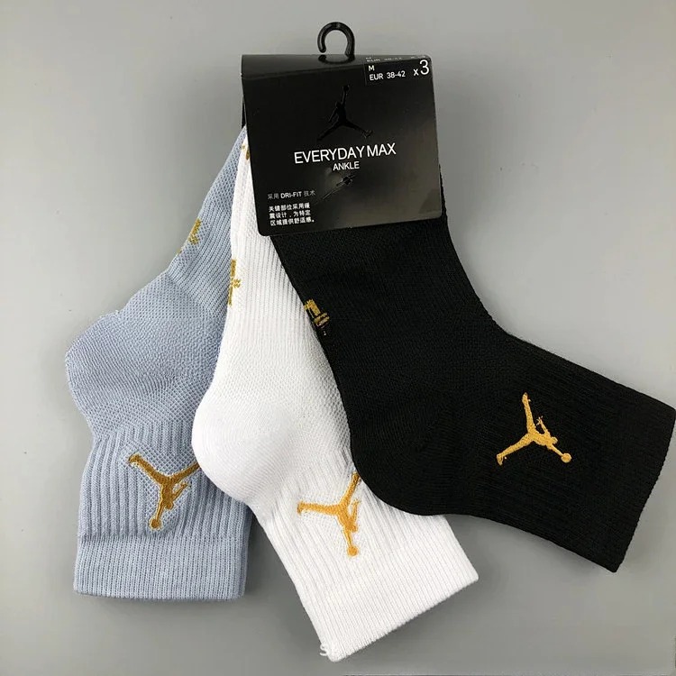 Socks Men's Long Socks Wholesale Towel Bottom Thickened Elite Socks Sports Socks Sweat-Absorbent Socks
