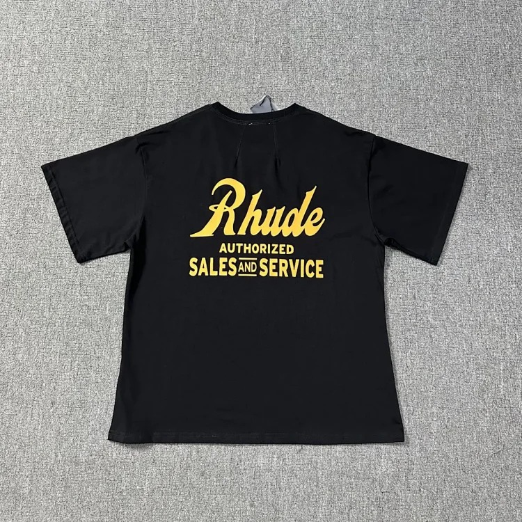 New style retro logo print for men and women, loose casual short-sleeved round neck