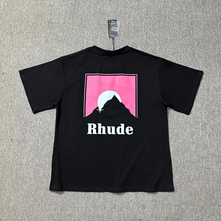 New style retro logo print for men and women, loose casual short-sleeved round neck