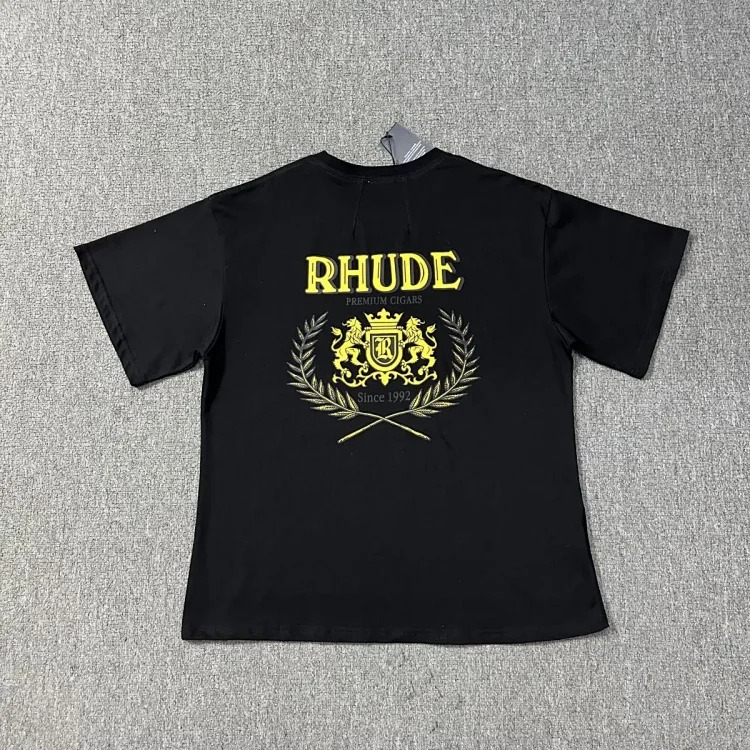 New style retro logo print for men and women, loose casual short-sleeved round neck