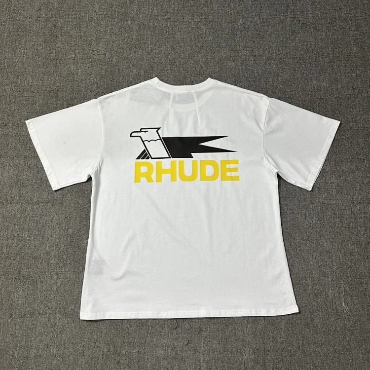 New style retro logo print for men and women, loose casual short-sleeved round neck