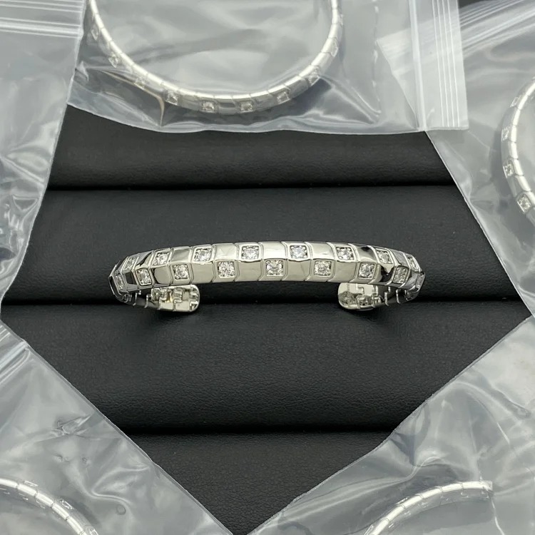 Bracelet women's new high Seiko V letter open bracelet