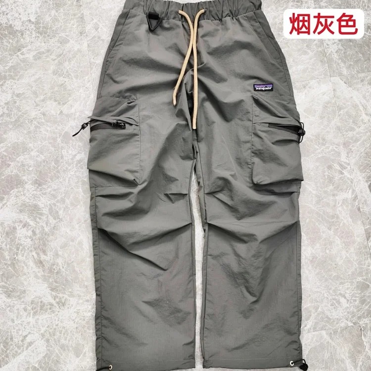Outdoor casual waterproof breathable pleated couple style paratrooper pants assault functional trousers