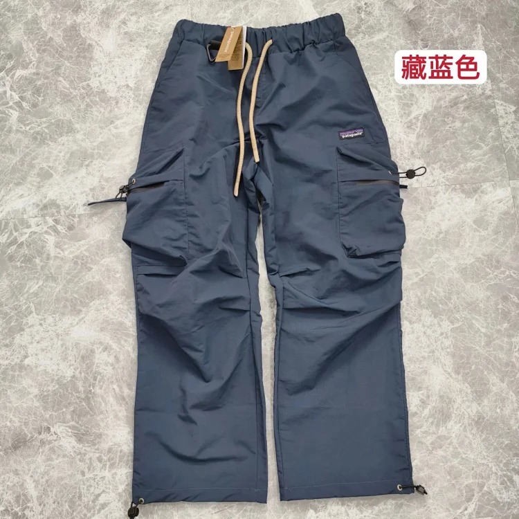 Outdoor casual waterproof breathable pleated couple style paratrooper pants assault functional trousers