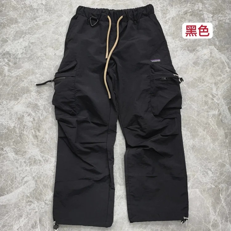 Outdoor casual waterproof breathable pleated couple style paratrooper pants assault functional trousers