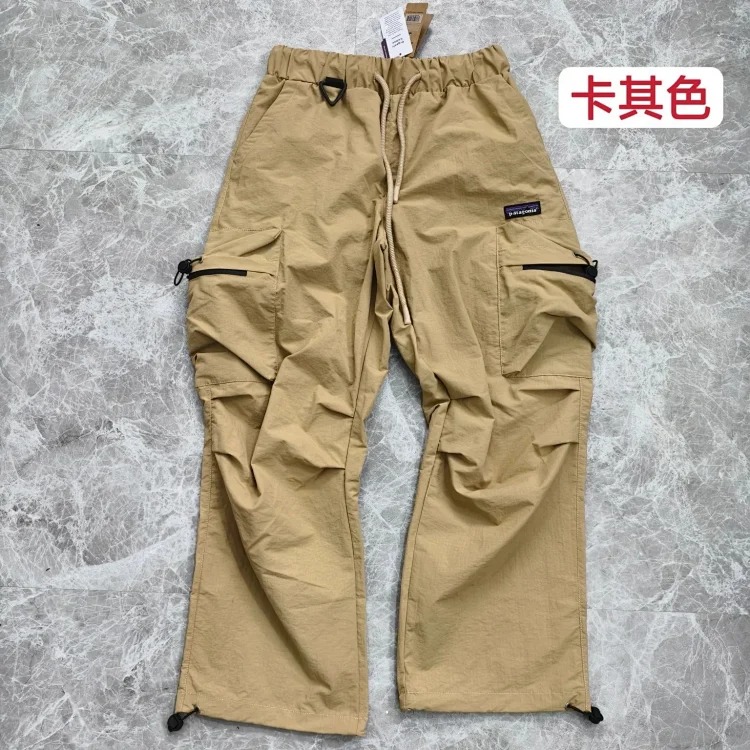 Outdoor casual waterproof breathable pleated couple style paratrooper pants assault functional trousers