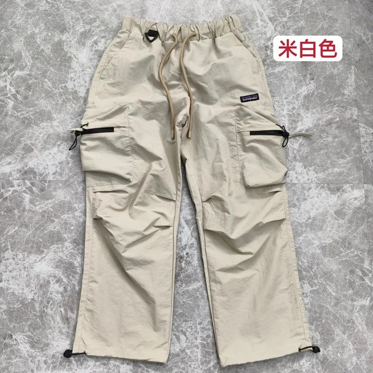 Outdoor casual waterproof breathable pleated couple style paratrooper pants assault functional trousers
