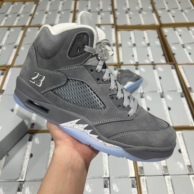Air 5 wolf gray