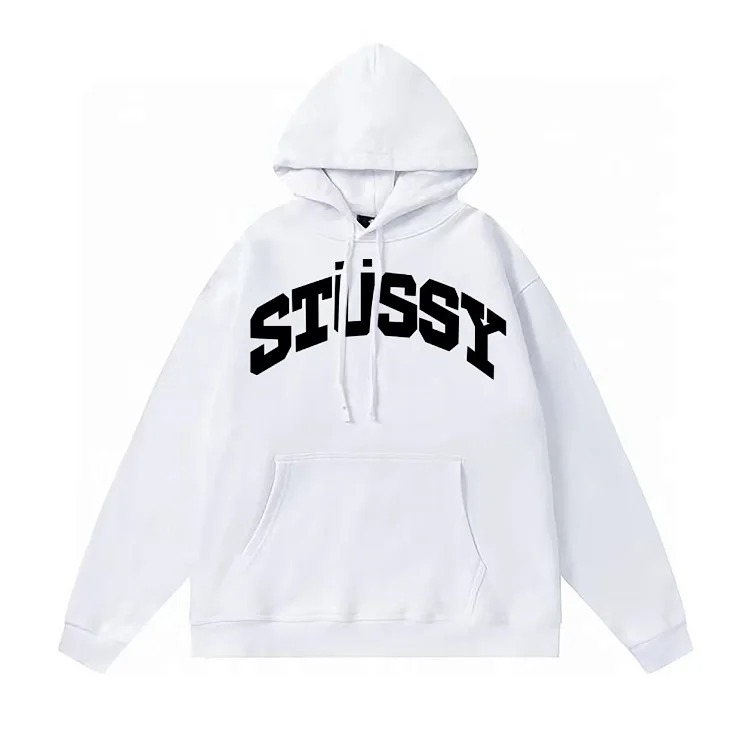 Hooded sweatshirt loose casual sportswear for men and women couple coat hoodie trendy ca black 8