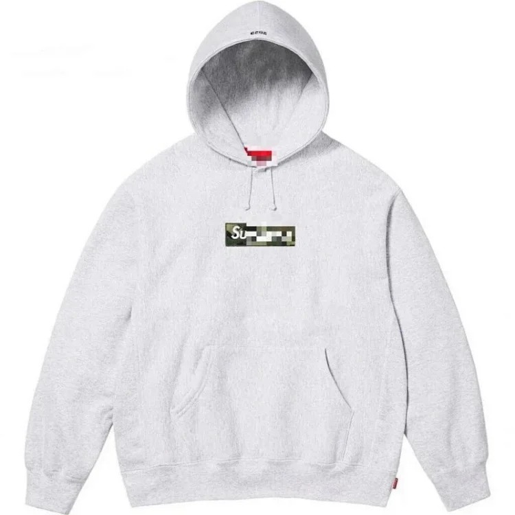 23rd new model camouflage classic embroidered velvet hoodie loose men's and women's hooded sweatshirt trendy brand