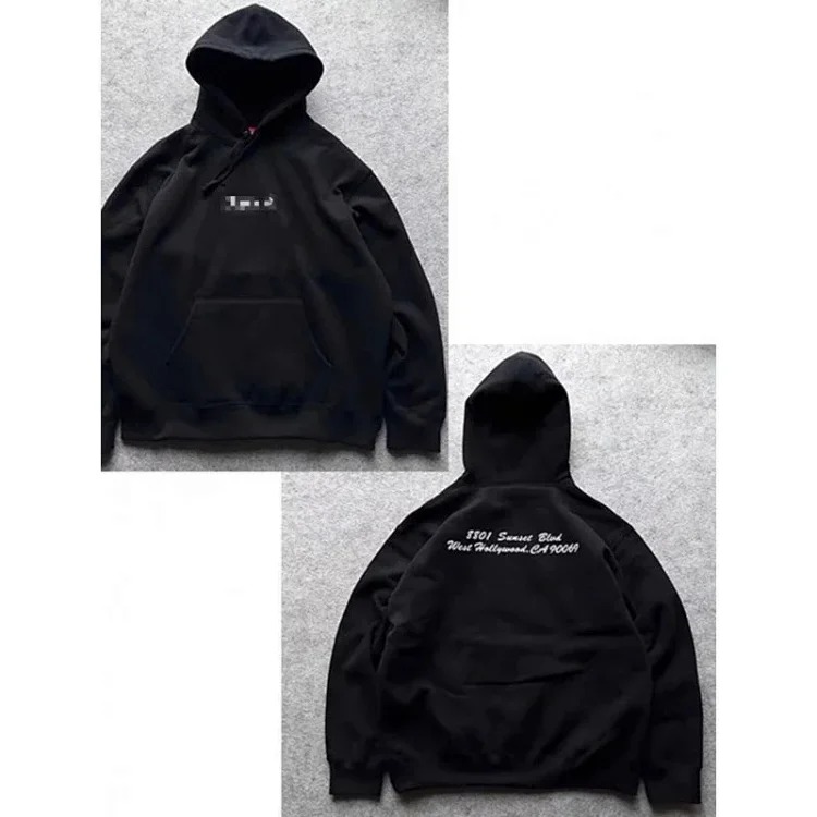 23rd new model camouflage classic embroidered velvet hoodie loose men's and women's hooded sweatshirt trendy brand