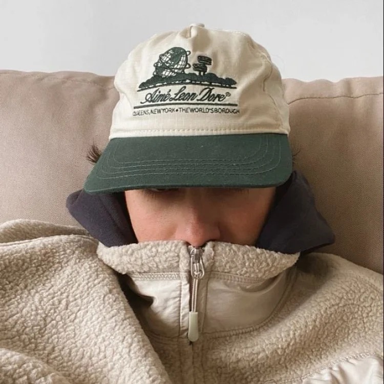 American retro embroidered baseball cap