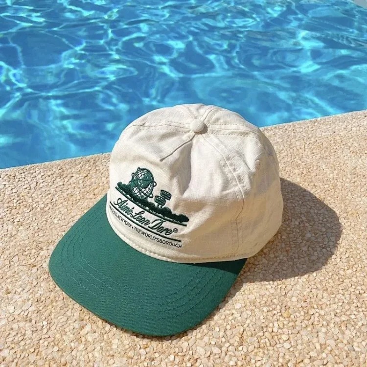 American retro embroidered baseball cap