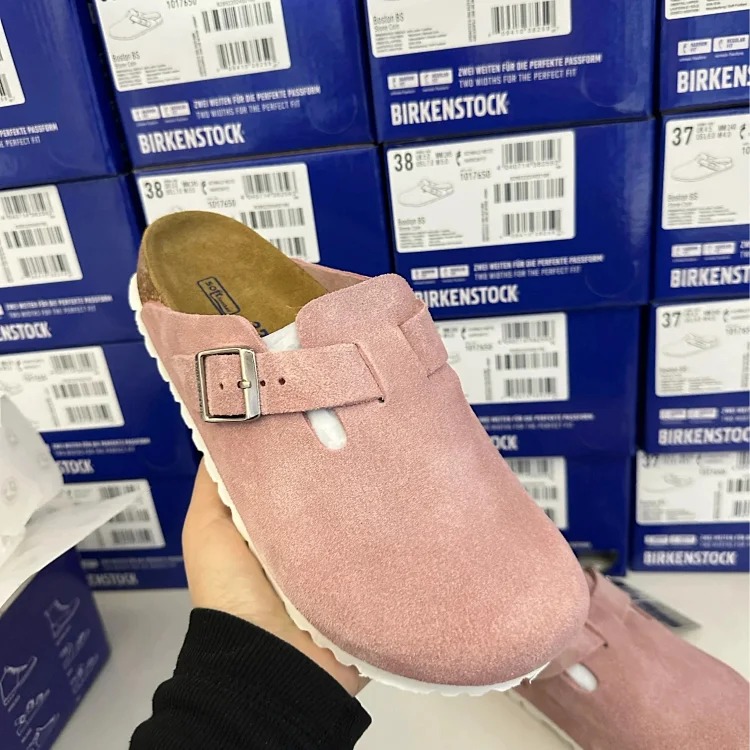 Cork Sandals Real Cork Cow Suede Comfort Slippers