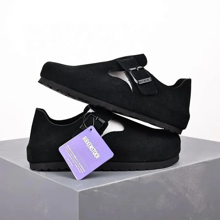 Cork Sandals Real Cork Cow Suede Comfort Slippers