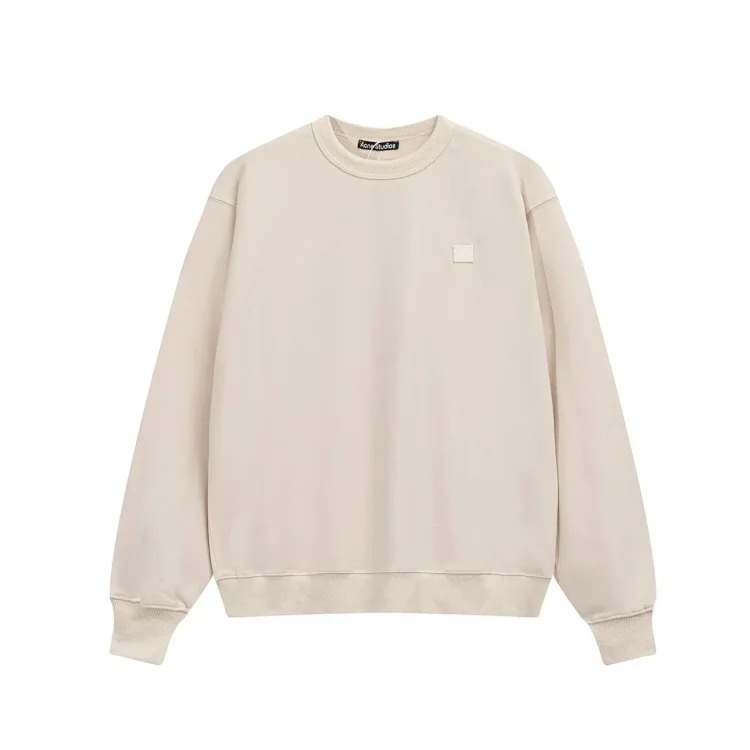 Foreign trade cross-border AC water ripple seahorse hair soft feel lazy loose loose thickened round neck knitted sweater for men and women