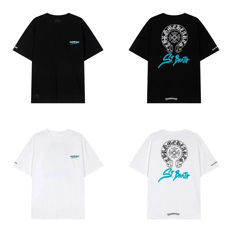 Casual loose short-sleeved T-shirt for men and womench