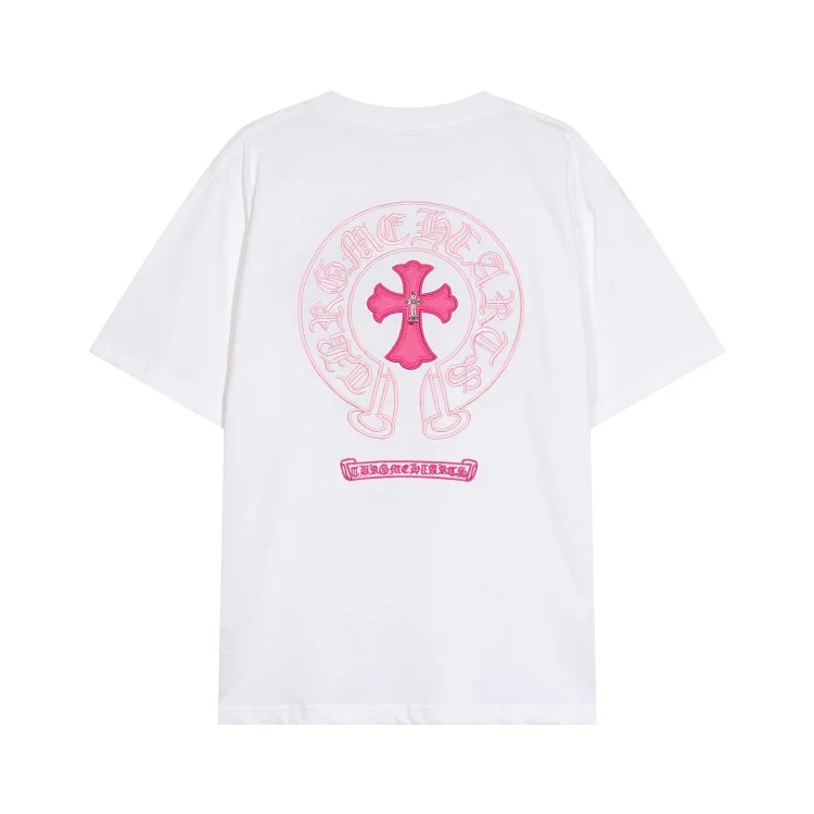 Casual loose short-sleeved T-shirt for men and womench