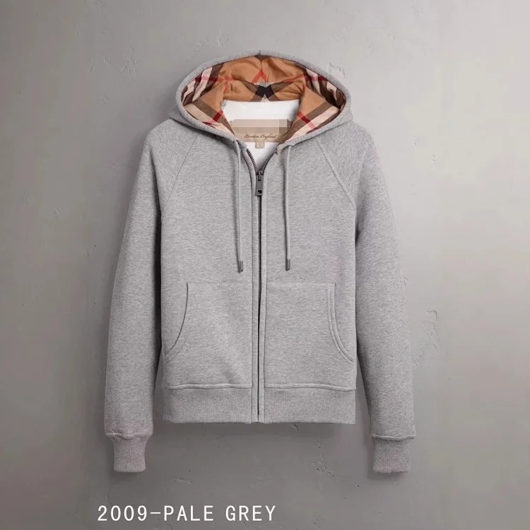 Hooded men's and women's sweatshirt foreign trade women's jacket full cardigan zipper
