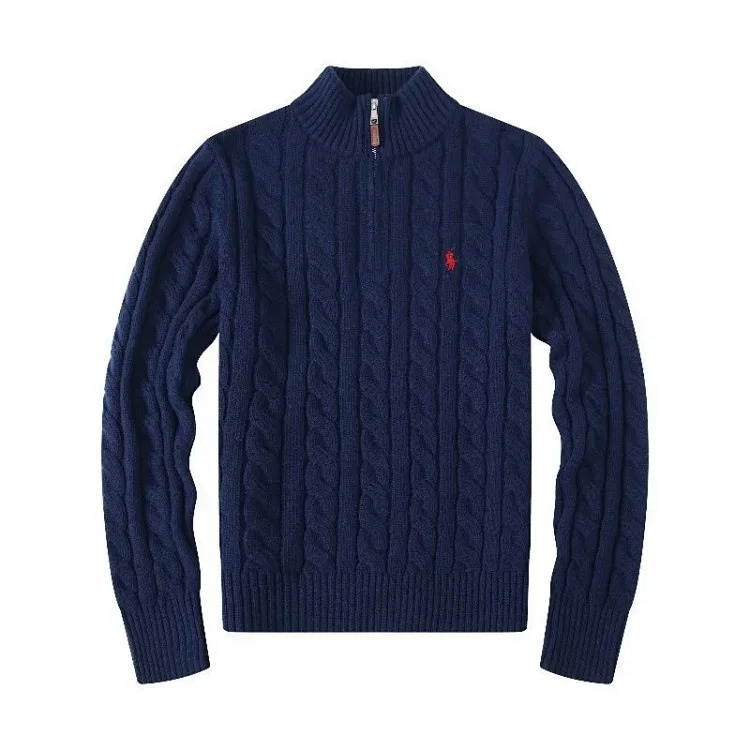 Half zip sweater