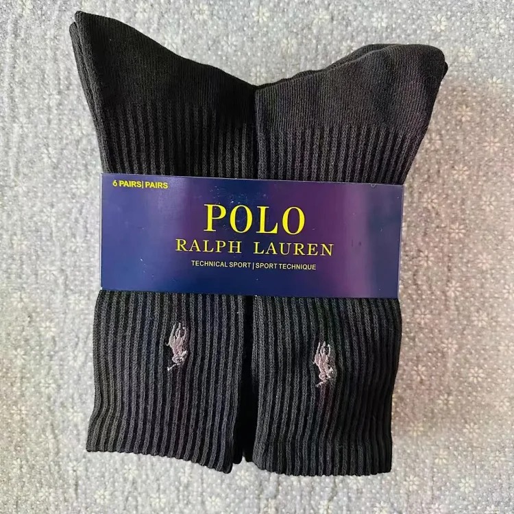 6 pairs of raff pony cotton socks