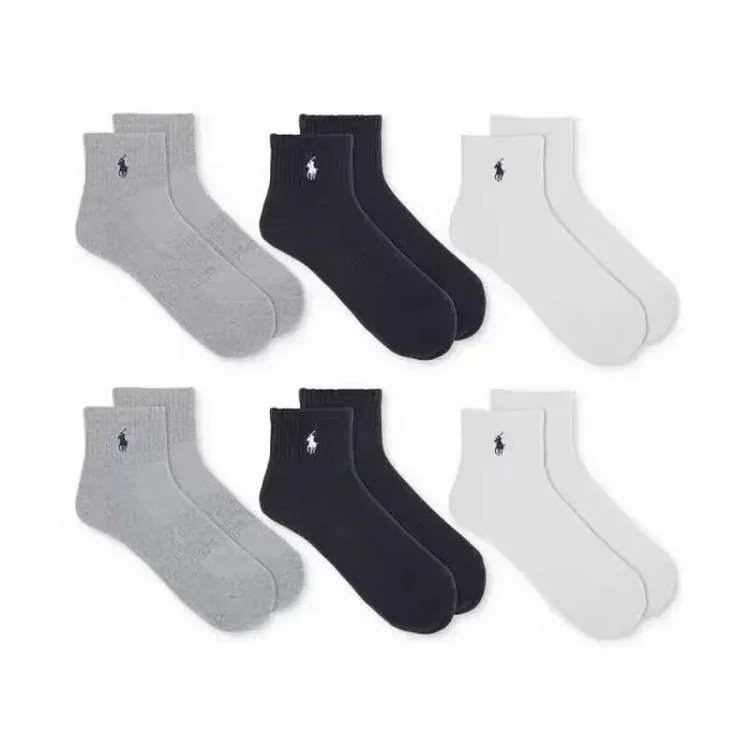 6 pairs of raff pony cotton socks