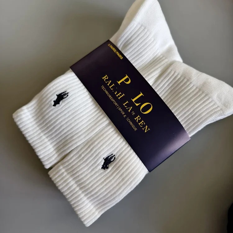6 pairs of raff pony cotton socks