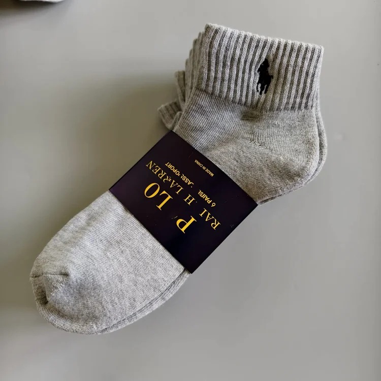 6 pairs of raff pony cotton socks