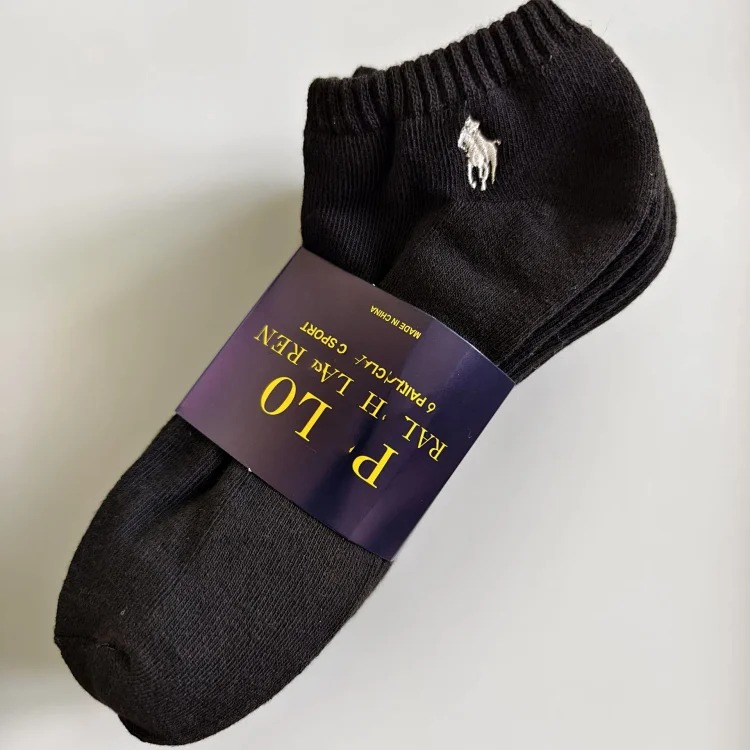 6 pairs of raff pony cotton socks