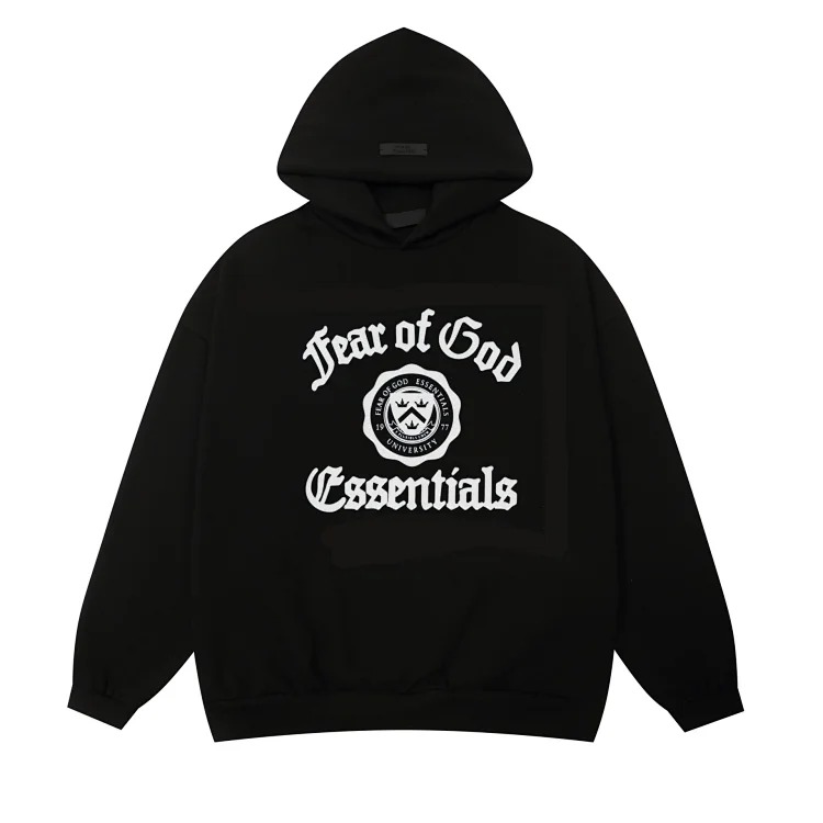 American high street trendy brand plus velvet casual couple autumn and winter heavy hooded sweatshirt for men and women