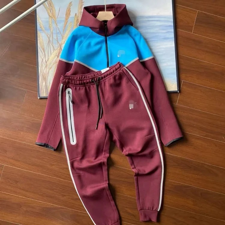 More styles available. See store categories.Reflective knitted hooded zip-up sweatshirt track jacket sweatpants FZ0754