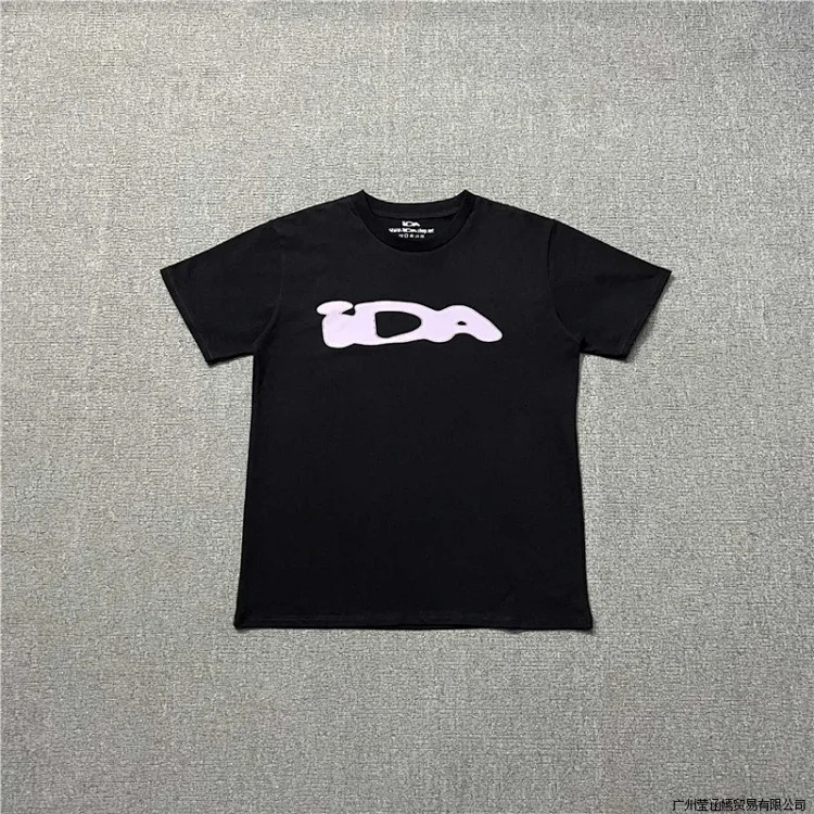 Letters classic printed casual short-sleeved tops for men and women