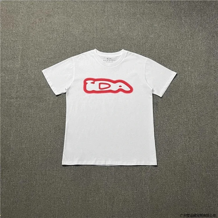 Letters classic printed casual short-sleeved tops for men and women