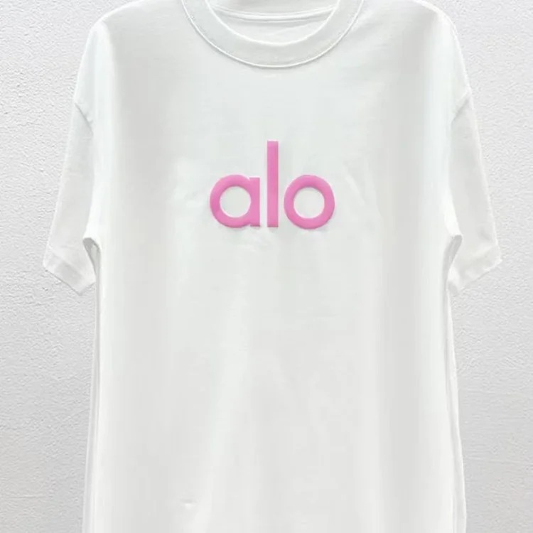 Printed right shoulder round neck short-sleeved T-shirt for men and women new summer casual all-match tops al