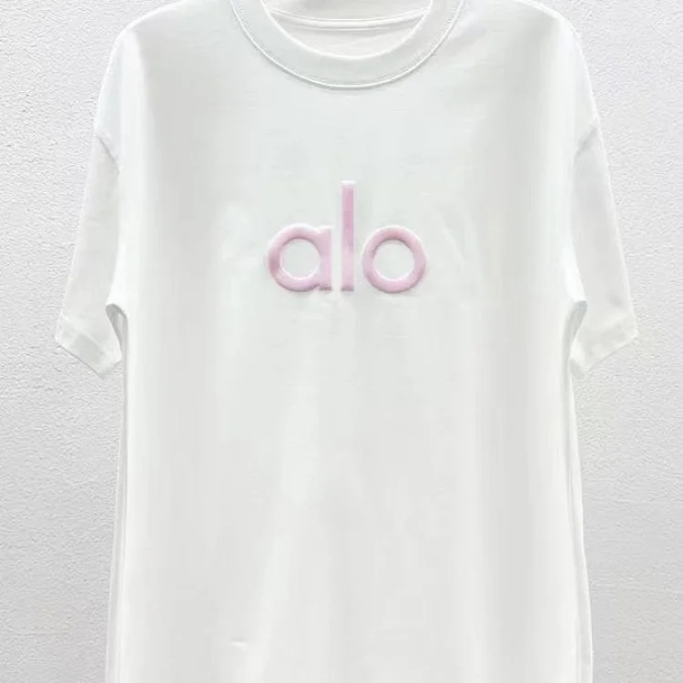Printed right shoulder round neck short-sleeved T-shirt for men and women new summer casual all-match tops al