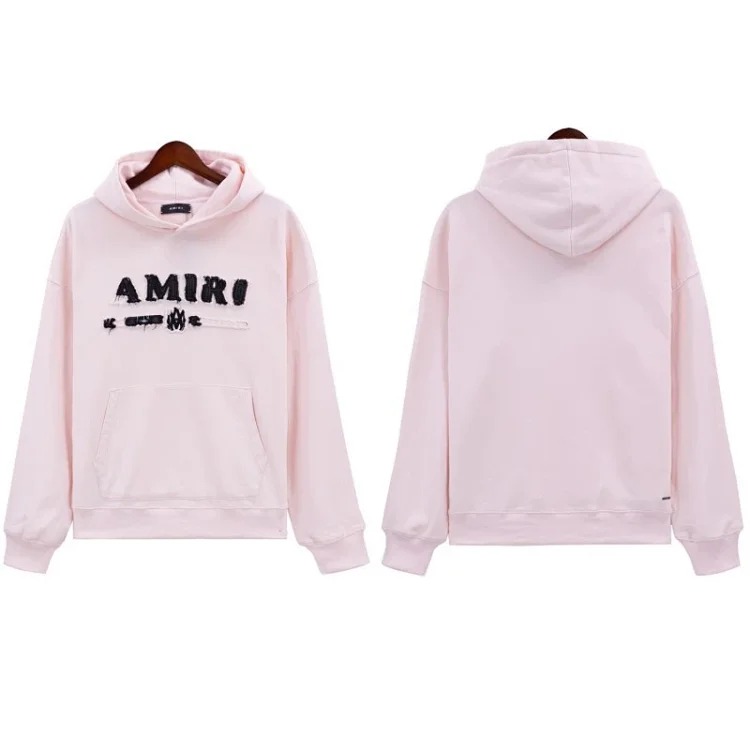 Sweatshirt with cracked letters, splashed ink and paint, graffiti embroidered hoodie, couple's jacket
